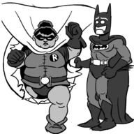 amanda_waller artist:carelessdoodler batman dc robin // 400x400 // 20KB