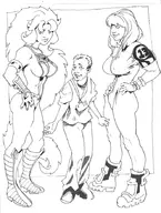 caitlin_fairchild dc drawing_4_a_qt gen_13 new_teen_titans starfire // 664x879 // 196KB