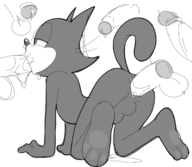 anal artist:dbaru caturday felix felix_the_cat fellatio // 1717x1495 // 592KB