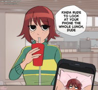 artist:erohoney kim_pine scott_pilgrim // 1680x1543 // 1.3MB