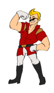 beauty_and_the_beast disney fusion futurama gaston johnny_bravo johnny_bravo_(series) zapp_brannigan // 816x1408 // 224KB