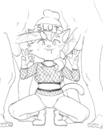 artist:dbaru caturday cleo the_catillac_cats // 1151x1472 // 667KB