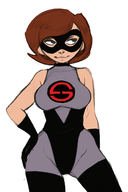 angel_(artist) colors_by_anonymous elastigirl helen_parr pixar the_incredibles // 870x1305 // 387KB