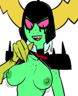 artist:zsky lord_dominator presenting topless wander_over_yonder // 535x663 // 163KB