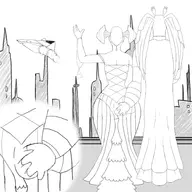 jar_jar_binks padme_amidala star_wars // 1800x1800 // 622KB