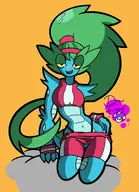 artist:drawfriend liska scalie_schoolie // 1695x2333 // 520KB