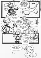 coc artist:hagfish audrey_page comics golden_girl sarah_sterling silver_queen the_developing_adventures_of_golden_girl // 707x1000 // 395KB