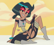 artist:mahmapuu bottomless buffalo_wing long_gone_gulch // 2576x2150 // 11MB