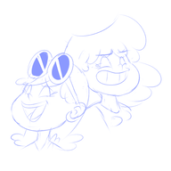 aoki_masaru artist:superspoe hajime_no_ippo kimura_tatsuya leni_loud lori_loud parody the_loud_house // 3000x3000 // 760KB