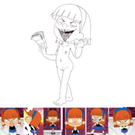 artist:smeet foster's_home_for_imaginary_friends snooty_girl // 1600x1600 // 1.1MB