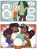 artist:mahmapuu comics leni_loud lincoln_loud lori_loud luan_loud luna_loud lynn_loud_sr. race_swap the_loud_house // 1886x2500 // 3.7MB