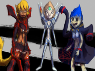 callie_briggs caturday cosplay crossovers inside_out joy junketsu kill_la_kill mako_mankanshoku pearl pixar senketsu steven_universe swat_kats // 768x576 // 582KB