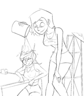 crossovers ginormica janet_van_dyne marvel monsters_vs_aliens the_avengers_earth's_mightiest_heroes wasp // 1866x2124 // 609KB