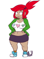 foster's_home_for_imaginary_friends frankie_foster moosey // 425x569 // 78KB