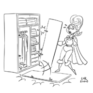 artist:lhk atomic_betty cosplay dc power_girl tanya_barrett wardrobe_malfunction // 800x800 // 158KB