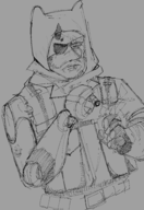 adventure_time big_boss cosplay finn_mertens metal_gear parody // 2502x3628 // 2.6MB