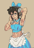 alice alice_in_wonderland batgirl cassandra_cain cosplay dc disney // 548x781 // 242KB