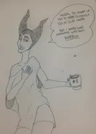 artist:daranoid disney maleficent sleeping_beauty // 922x1280 // 317KB