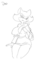 artist:zokva caturday pamela_bondani patrol_03 topless zokva // 1080x1550 // 233KB