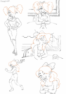 cecile comics helga_pataki hey_arnold pinkinfrench // 1060x1500 // 498KB