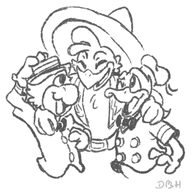 disney dmh donald_duck josé_carioca panchito_pistoles the_three_caballeros // 600x600 // 179KB