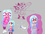 andrea_davenport artist:willowdev crossovers lego princess_unikitty the_ghost_and_molly_mcgee the_lego_movie // 747x573 // 135KB