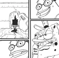 baki_the_grappler bubble_bass comics parody spongebob_squarepants spongebob_squarepants_(series) // 1210x1184 // 160KB