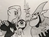 commander_peepers lord_dominator lord_hater sylvia wander_over_yonder // 2725x2039 // 1.2MB