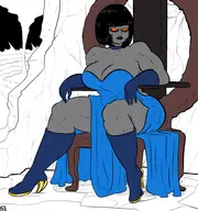 artist:sb darkseid dc rule_63 // 896x956 // 343KB