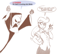 artist:siebe grim mindy the_grim_adventures_of_billy_&_mandy // 2316x2182 // 736KB