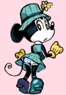 artist:mbwillie disney minnie_mouse // 845x1209 // 633KB