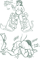 anal artist:redout caturday dildo jimmy_corsac josh_kass mrs._katswell nude original_character strap-on tuff_puppy // 1701x2488 // 1.3MB