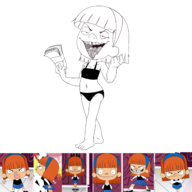 artist:smeet foster's_home_for_imaginary_friends snooty_girl // 1600x1600 // 1.1MB