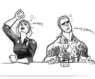 artist:regourso captain_america marvel nomad rikki_barnes steve_rogers // 1000x835 // 177KB