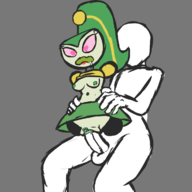 artist:tama my_life_as_a_teenage_robot qt-2 vaginal vexus // 1200x1200 // 263KB