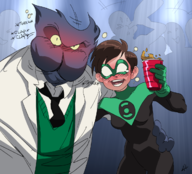 artist:liefeldianabomination beast crossovers dc green_lantern lantern_corps marvel x-men // 1240x1125 // 927KB