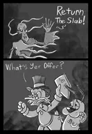 comics courage courage_the_cowardly_dog crossovers disney ducktales king_ramses mr._colympus_2024 scrooge_mcduck // 1640x2360 // 1.5MB