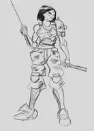 alien_vs_predator artist:dravotnogg capcom cosplay dc katana linn_kurosawa // 1246x1735 // 568KB