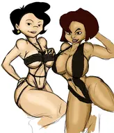 american_dragon:_jake_long crossovers susan_long the_proud_family trudy_proud // 1089x1276 // 608KB