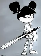 artist:haich camp_lakebottom dark_souls gretchen_gritcherson parody // 600x819 // 43KB