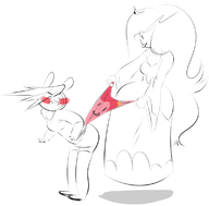 adventure_time artist:erohoney fionna_campbell ice_queen // 1150x1130 // 212KB