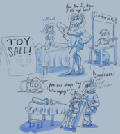 anal annie_hill artist:radicalweegee bottomless counting_cougar dildo josh_kass original_character tuff_puppy // 1646x1822 // 1.5MB