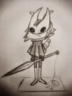 artist:salmonbug best_bugs_forever cosplay hollow_knight hornet mo_skeeter // 2074x2765 // 747KB