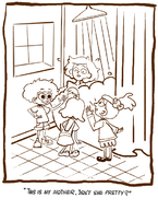 amphibia anne_boonchuy dennis_the_menace marcy_wu mrs._boonchuy parody sasha_waybright // 530x700 // 157KB