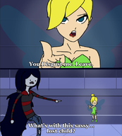 adventure_time comics crossovers disney marceline ms._co_2024 one-punch_man parody peter_pan_(series) tinker_bell // 746x830 // 442KB