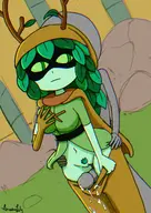 adventure_time artist:ariadnelily huntress_wizard thighjob // 1116x1579 // 3.7MB