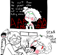 clyde_donovan comics crossdressing kyle_broflovski south_park stan_marsh tricia_tucker tweek_tweak // 955x900 // 274KB