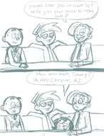 a.j. artist:yoto chester_mcbadbat comics fairly_oddparents timmy_turner tootie // 850x1120 // 512KB