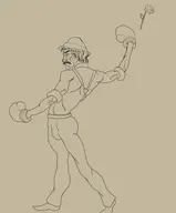 artist:boris capcom cosplay don_ramon dudley el_chavo_del_ocho street_fighter // 788x954 // 243KB