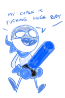 chalkzone snap_white // 800x1200 // 420KB